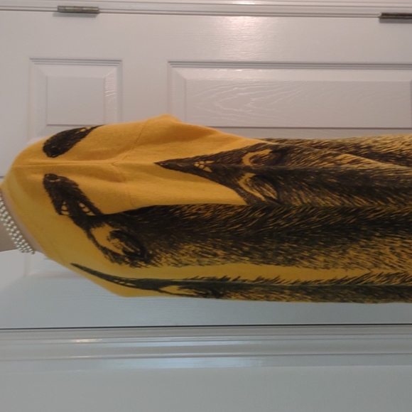 Krizia Fox Pelt Sweater Dress Sz. M - Picture 3 of 7